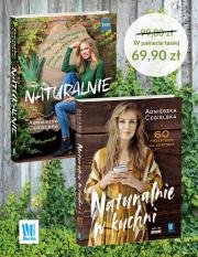 Pakiet Naturalnie / Naturalnie w kuchni. Autor: Agnieszka Cegielska. Dadada.pl Okładka książki Pakiet Naturalnie / Naturalnie w kuchni