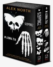 Pakiet: Szeptacz/ W cieniu zła. Autor: ALEX NORTH. Dadada.pl Okładka książki Pakiet: Szeptacz/ W cieniu zła