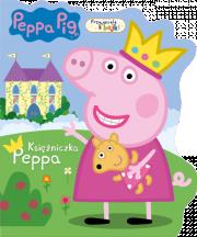 Okładka książki Peppa Pig. Przyjaciele z bajki. Księżniczka Peppa.