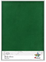 Opakowanie Pianka welurowa 20x30cm zielona 5szt.