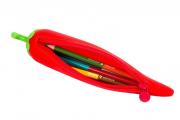 Piórnik silikonowy w kształcie chili NEBULO. Wydawca: Nebulo. Dadada.pl Opakowanie Piórnik silikonowy w kształcie chili NEBULO