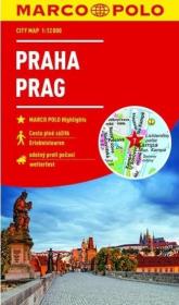 Plan Miasta Marco Polo. Praga. Autor:   Praca zbiorowa. Dadada.pl Okładka książki Plan Miasta Marco Polo. Praga