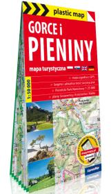 Okładka książki Plastic map Gorce i Pieniny 1:50 000