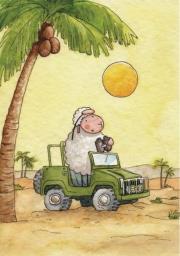 Okładka książki Pocztówka z kolorowanką - Szukajcie najpierw