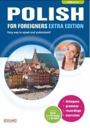 Okładka książki Polish for foreigners Extra Edition. A1-B1 + CD