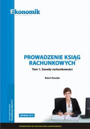 Okładka książki Prowadzenie ksiąg rachunkowych T.1 podr. EKONOMIK