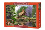 Okładka książki Puzzle 1000 Dom nad rzeką CASTOR
