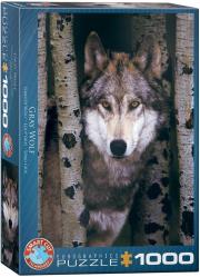 Opakowanie Puzzle 1000 Szary wilk
