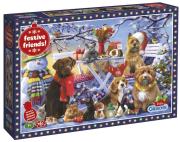 Opakowanie Puzzle 150 Świąteczni przyjaciele G3