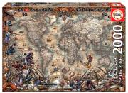 Opakowanie Puzzle 2000 Mapa piratów G3
