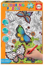 Puzzle 300 Wszystkie dobre rzeczy (kolorowanka) G3. Wydawca: Educa. Dadada.pl Opakowanie Puzzle 300 Wszystkie dobre rzeczy (kolorowanka) G3