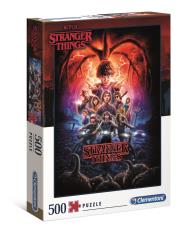 Puzzle 500 HQC Stranger Things. Wydawca: Clementoni. Dadada.pl Opakowanie Puzzle 500 HQC Stranger Things