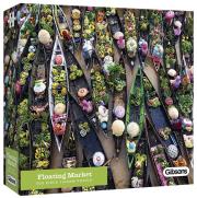 Puzzle 500 Pływający targ G3. Wydawca: Gibsons. Dadada.pl Opakowanie Puzzle 500 Pływający targ G3
