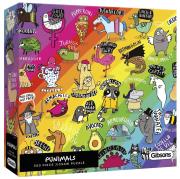 Puzzle 500 Słowne skojarzenia G3. Wydawca: Gibsons. Dadada.pl Opakowanie Puzzle 500 Słowne skojarzenia G3