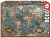 Opakowanie Puzzle 8000 Mapa historyczna świata G3