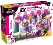 Opakowanie Puzzle dwustronne maxi Minnie 35