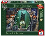 Opakowanie Puzzle PQ 1000 Lisa Parker Magiczne koty G3