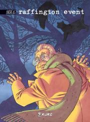 Raffington Event. Autor: Andreas. Dadada.pl Okładka książki Raffington Event
