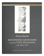Okładka książki Rzeczowniki zapożyczone w języku Vesti-Kurantów
