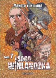Saga winlandzka Tom 7. Autor: Yukimura Makoto. Dadada.pl Okładka książki Saga winlandzka Tom 7