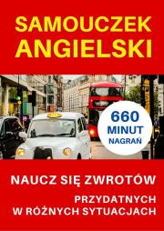 Samouczek angielski Naucz się zwrotów przydatnych w różnych sytuacjach. Autor: Gordon Jacek. Dadada.pl Okładka książki Samouczek angielski Naucz się zwrotów przydatnych w różnych sytuacjach
