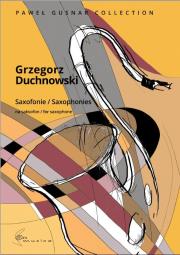 Saxofonie na saksofon. Paweł Gusnar Collection. Autor: Grzegorz Duchnowski. Dadada.pl Okładka książki Saxofonie na saksofon. Paweł Gusnar Collection