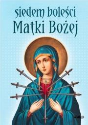 Siedem boleści Matki Bożej. Autor: Andrzej Gbur OCD. Dadada.pl Okładka książki Siedem boleści Matki Bożej