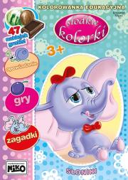 Okładka książki Słoniki. Słodkie kolorki