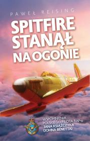 Okładka książki Spitfire stanął na ogonie.