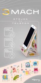 Opakowanie Stojak na telefon Potwory 3MACH