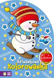 Świąteczne kolorowanki. Bałwankowa kolorowanka.. Autor: Opracowanie zbiorowe. Dadada.pl Okładka książki Świąteczne kolorowanki. Bałwankowa kolorowanka.