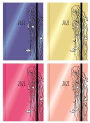 Okładka książki Terminarz wyjątkowej dziewczyny 2021 MIX