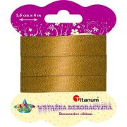 Opakowanie Wstążka metalizowana 15 mm x 4 m złota