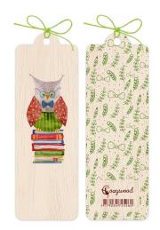 Zakładka drewniana Sowa. Wydawca: Cozywood. Dadada.pl Opakowanie Zakładka drewniana Sowa