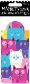 Opakowanie Zakładka magnetyczna Kolorowe Koty