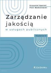 Okładka książki Zarządzanie jakością w usługach publicznych w.2