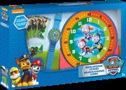 Opakowanie Zegarek + karty do gry Psi Patrol PW16477 nauka czytania