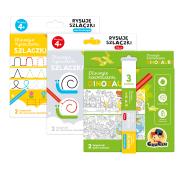 Okładka książki Zestaw rysowanek Dinozaury