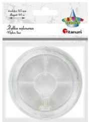 Opakowanie Żyłka nylonowa przezroczysta 0,5mm 40m