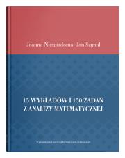 Okładka książki 15 wykładów i 150 zadań z analizy matematycznej