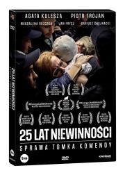 Okładka książki 25 lat niewinności. Sprawa Tomka Komendy DVD