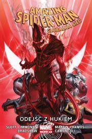 Amazing Spider-Man Globalna siećn T.10. Autor: Dan Slott. Dadada.pl Okładka książki Amazing Spider-Man Globalna siećn T.10