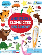 Angielski słowniczek obrazkowy. Autor: Marta Anna Bielecka. Dadada.pl Okładka książki Angielski słowniczek obrazkowy