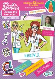 Okładka książki Barbie Możesz być kim chcesz Część 9 Naukowiec