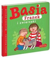 Okładka książki Basia, Franek i zwierzaki