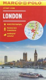 City map Marco Polo London 1:12 000. Autor:   Praca zbiorowa. Dadada.pl Okładka książki City map Marco Polo London 1:12 000