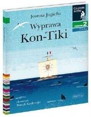 Czytam sobie. Wyprawa Kon-Tiki. Poziom 2. Autor: Joanna Jagiełło. Dadada.pl Okładka książki Czytam sobie. Wyprawa Kon-Tiki. Poziom 2
