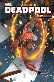 Deadpool Classic T.10. Autor: Opracowanie zbiorowe. Dadada.pl Okładka książki Deadpool Classic T.10