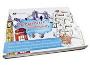 Egzamin ósmoklasisty z języka ang. w krzyżówkach. Autor: Dwornik Paweł. Dadada.pl Okładka książki Egzamin ósmoklasisty z języka ang. w krzyżówkach