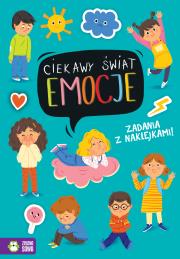 Emocje. Ciekawy świat. Autor: Opracowanie zbiorowe. Dadada.pl Okładka książki Emocje. Ciekawy świat